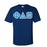 Phi Delta Theta Fraternity Crest Shield Twill Letter Tee Phi Delta Theta Fraternity Crest - Shield Twill Letter Tee