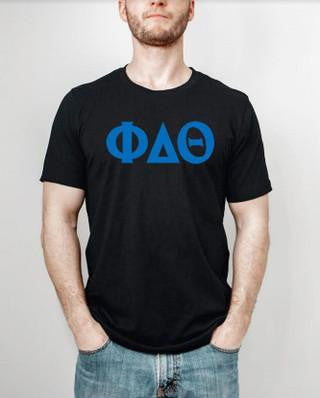 Phi Delta Theta Letter T Shirt Phi Delta Theta Letter T-Shirt