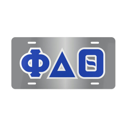 Phi Delta Theta PHI DELTA THETA LETTERED LICENSE COVERS
