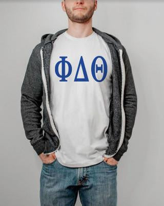 Phi Delta Theta PHI DELTA THETA LETTERED TEE - $24.95