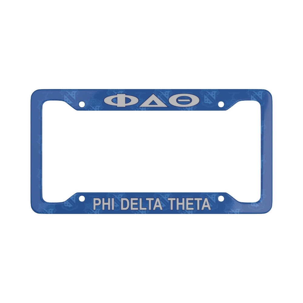 Phi Delta Theta License Plate Frame New Phi Delta Theta License Plate Frame - New