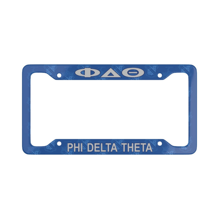 Phi Delta Theta License Plate Frame New Phi Delta Theta License Plate Frame - New