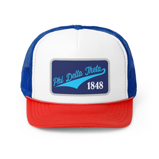 Phi Delta Theta Phi Delta Theta Tail Patch Design Trucker Hats