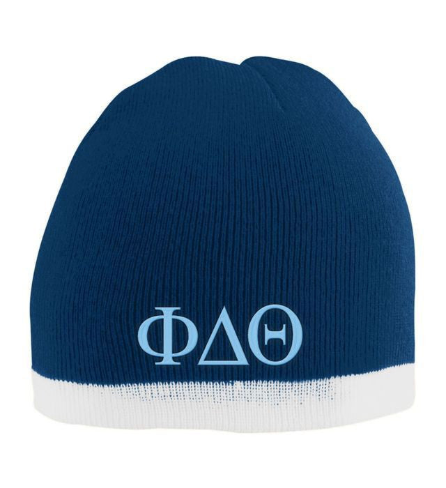 Phi Delta Theta Two Tone Knit Beanie Phi Delta Theta Two Tone Knit Beanie