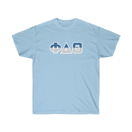 Phi Delta Theta Phi Delta Theta Two Toned Greek Lettered T-shirts