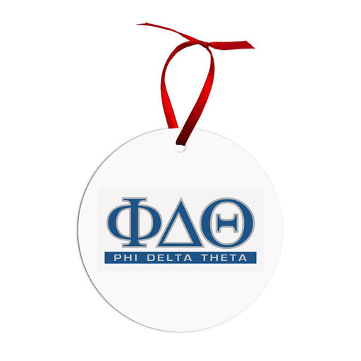Phi Delta Theta Phi Delta Theta Classic Circle Ornaments