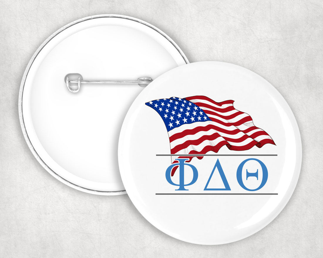 Phi Delta Theta Patriot Button Phi Delta Theta Patriot Button