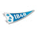 Phi Delta Theta Pennant Sticker Phi Delta Theta Pennant Sticker