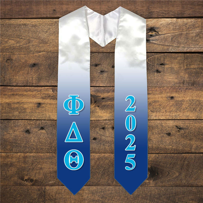 Phi Delta Theta Extra Fancy Greek Graduation Stole W Year Phi Delta Theta Extra Fancy Greek Graduation Stole W Year
