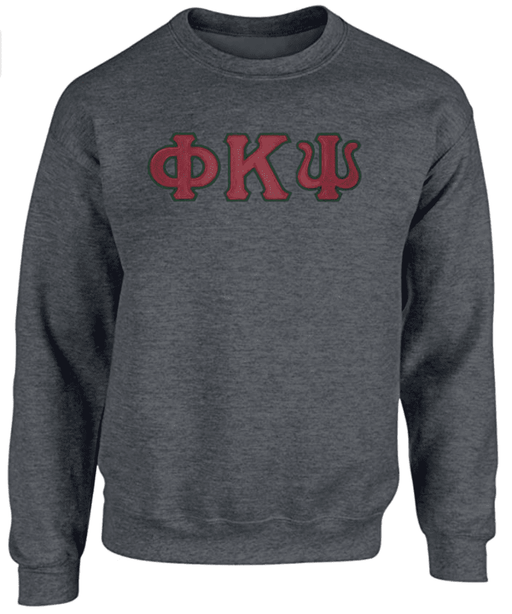 Phi Kappa Psi Phi Kappa Psi - 2 Day Ship Twill Crewneck Sweatshirt