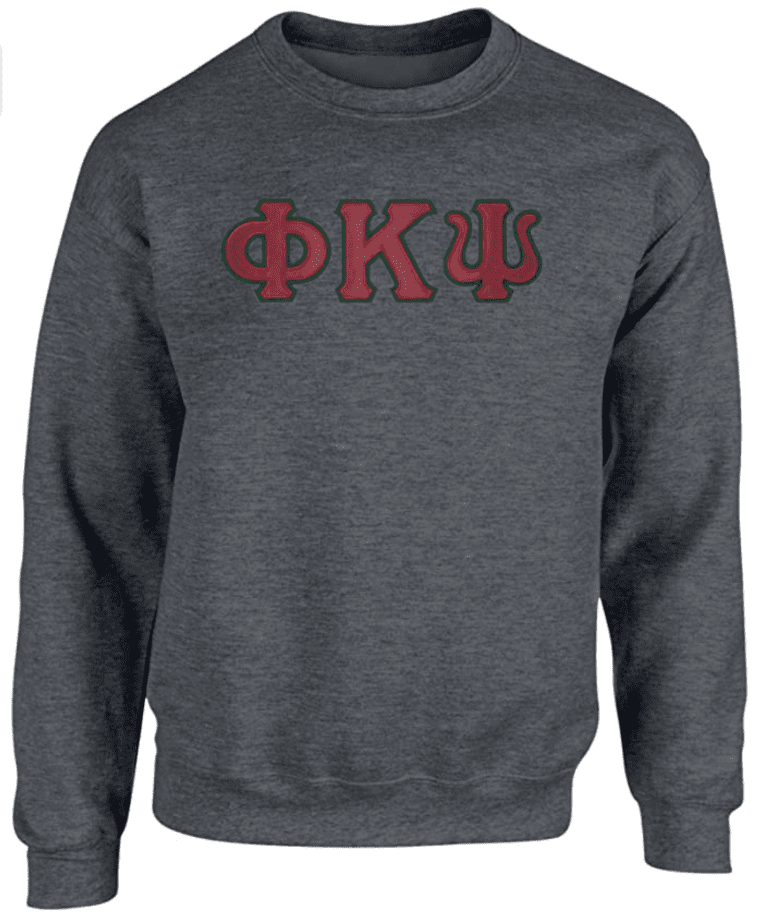 Phi Kappa Psi 2 Day Ship Twill Crewneck Sweatshirt Phi Kappa Psi - 2 Day Ship Twill Crewneck Sweatshirt