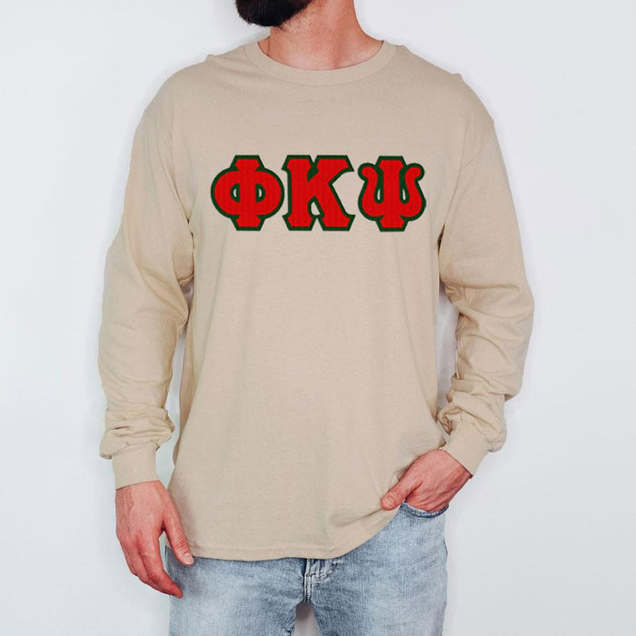 Phi Kappa Psi 2 Day Ship Twill Long Sleeve Tees Phi Kappa Psi - 2 Day Ship Twill Long Sleeve Tees