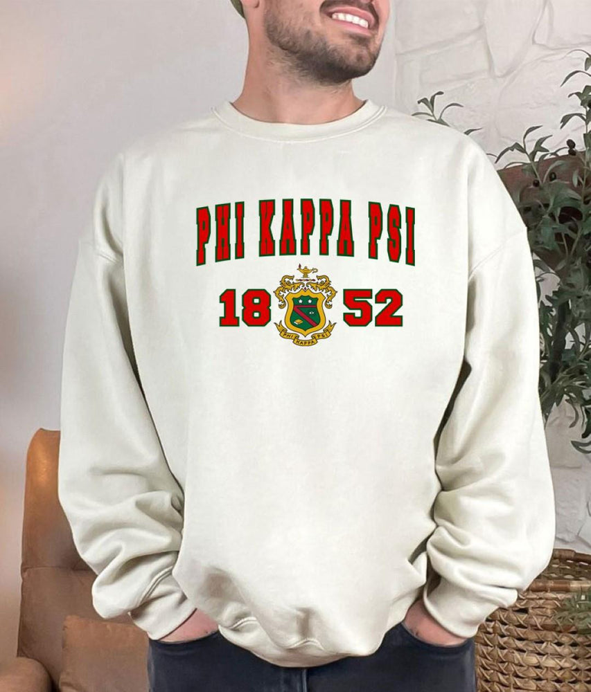Phi Kappa Psi Athlete Crewneck Sweatshirt Phi Kappa Psi Athlete Crewneck Sweatshirt