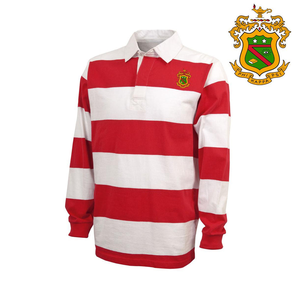 Phi Kappa Psi Crest Rugby Shirt Phi Kappa Psi Crest Rugby Shirt