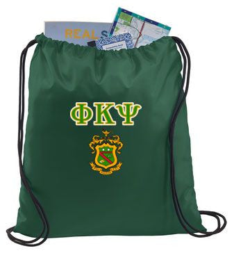 Phi Kappa Psi Phi Kappa Psi Crest - Shield Cinch Sack