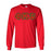 Phi Kappa Psi Fraternity Crest Shield Twill Letter Longsleeve Tee Phi Kappa Psi Fraternity Crest - Shield Twill Letter Longsleeve Tee