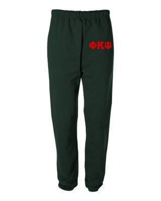 Phi Kappa Psi Greek Lettered Thigh Sweatpants