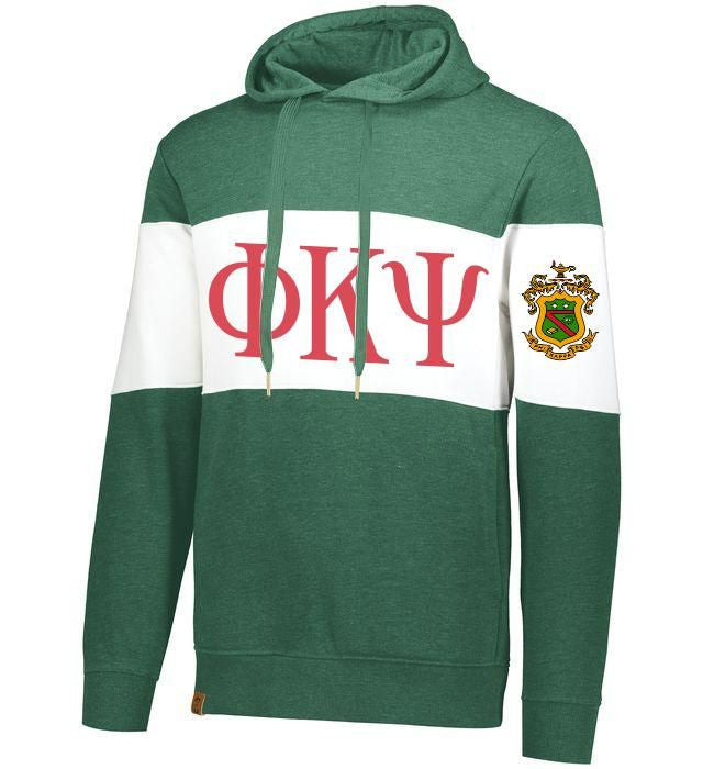 Phi Kappa Psi Ivy League Hoodie W Crest On Left Sleeve Phi Kappa Psi Ivy League Hoodie W Crest On Left Sleeve