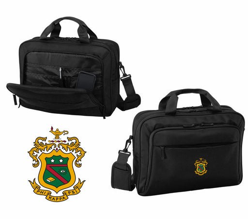 Phi Kappa Psi DISCOUNT-Phi Kappa Psi Crest - Shield Briefcase Attache