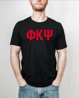 Phi Kappa Psi Letter T Shirt Phi Kappa Psi Letter T-Shirt