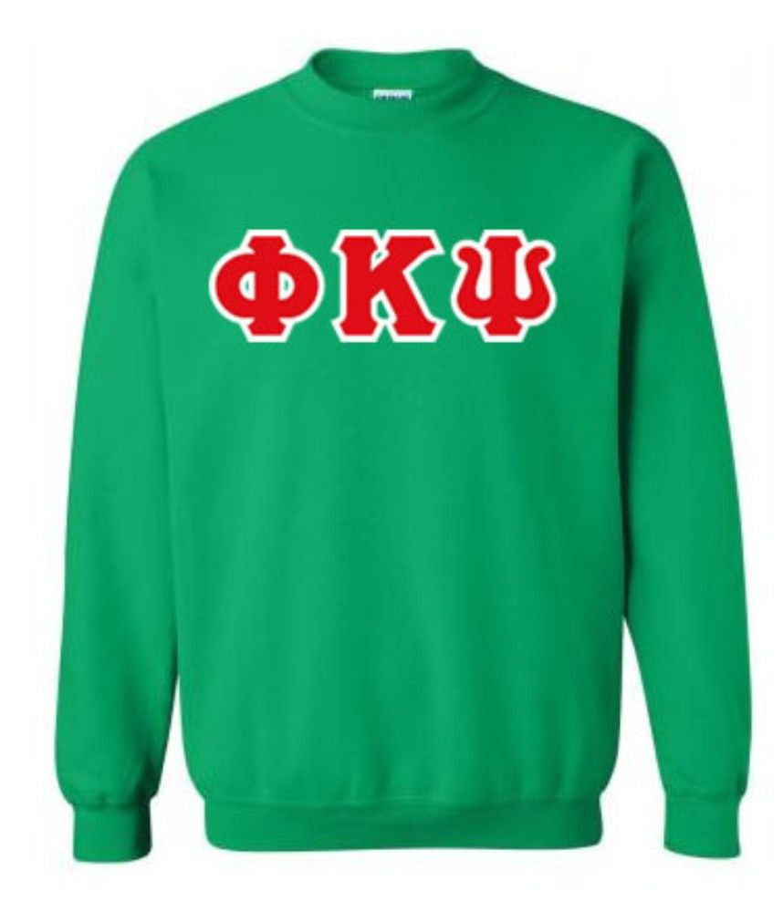Phi Kappa Psi Lettered Crewneck Sweatshirt Phi Kappa Psi Lettered Crewneck Sweatshirt