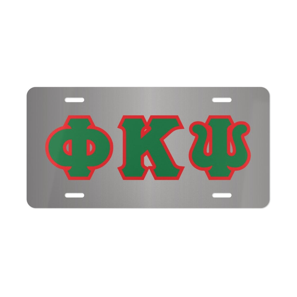Phi Kappa Psi Lettered License Covers PHI KAPPA PSI LETTERED LICENSE COVERS