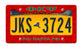 Phi Kappa Psi License Plate Frame Phi Kappa Psi License Plate Frame