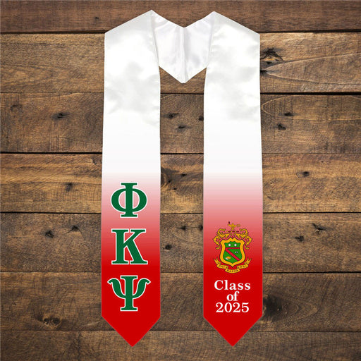 Phi Kappa Psi Phi Kappa Psi Extra Fancy Greek Class Of  Graduation Stole