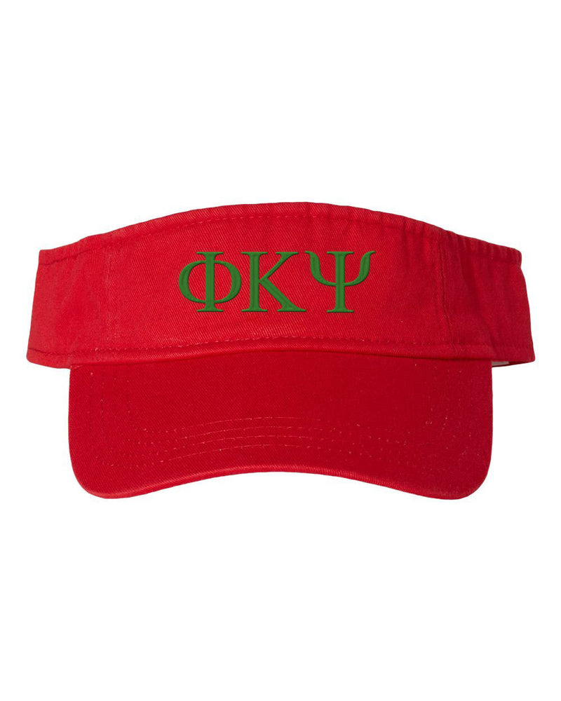 Phi Kappa Psi Greek Letter Visor Phi Kappa Psi Greek Letter Visor