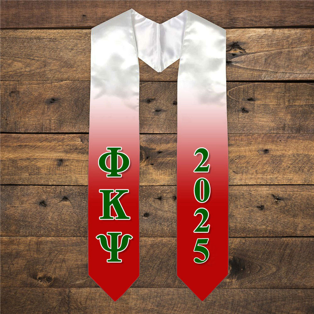 Phi Kappa Psi Extra Fancy Greek Graduation Stole W Year Phi Kappa Psi Extra Fancy Greek Graduation Stole W Year