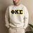Phi Kappa Sigma 2 Day Ship Twill Crewneck Sweatshirt Phi Kappa Sigma - 2 Day Ship Twill Crewneck Sweatshirt