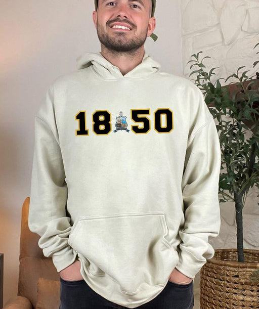 Phi Kappa Sigma Phi Kappa Sigma Crest Year Hooded Sweatshirt
