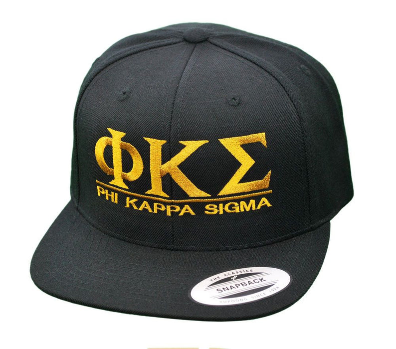 Phi Kappa Sigma Flatbill Snapback Hats Original Phi Kappa Sigma Flatbill Snapback Hats Original