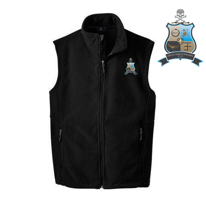 Phi Kappa Sigma Fleece Crest Shield Vest Phi Kappa Sigma Fleece Crest - Shield Vest