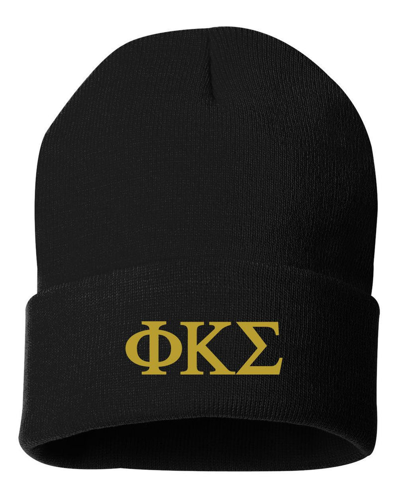 Phi Kappa Sigma Greek Letter Knit Cap Phi Kappa Sigma Greek Letter Knit Cap