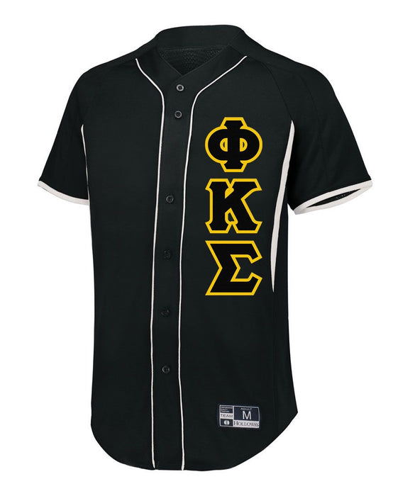Phi Kappa Sigma Lettered Baseball Jersey Phi Kappa Sigma Lettered Baseball Jersey