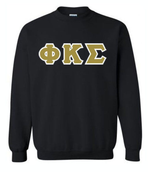 Phi Kappa Sigma Phi Kappa Sigma Lettered Crewneck Sweatshirt