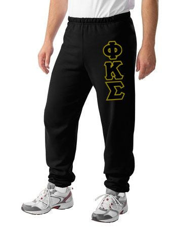 Phi Kappa Sigma Lettered Sweatpants Phi Kappa Sigma Lettered Sweatpants