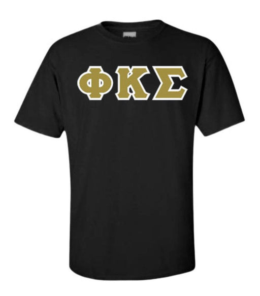 Phi Kappa Sigma Phi Kappa Sigma Lettered T-Shirt