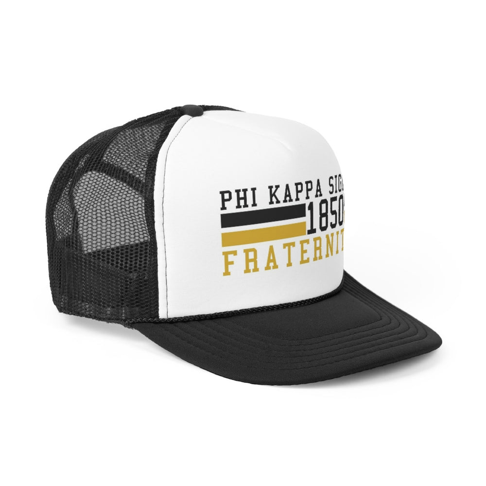 Phi Kappa Sigma Lines Trucker Caps Phi Kappa Sigma Lines Trucker Caps
