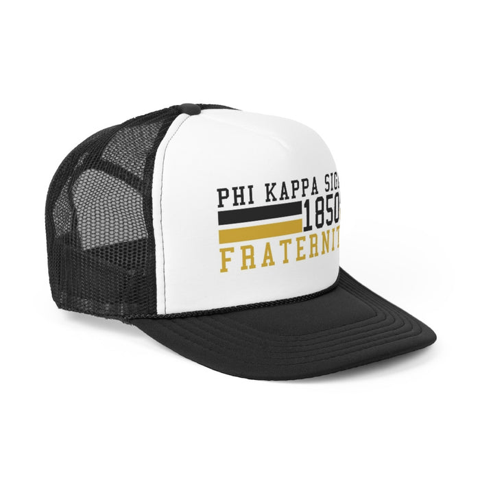 Phi Kappa Sigma Lines Trucker Caps Phi Kappa Sigma Lines Trucker Caps