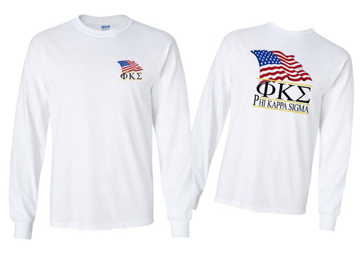 Phi Kappa Sigma Phi Kappa Sigma Patriot Long Sleeve T-Shirts
