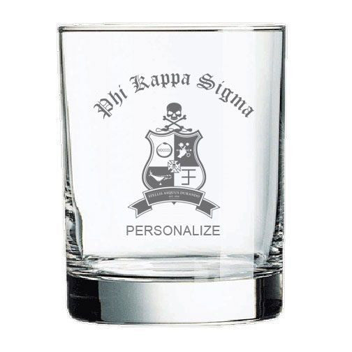 Phi Kappa Sigma Old Style Glass Phi Kappa Sigma Old Style Glass
