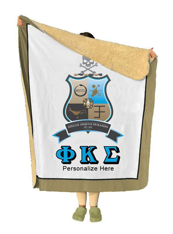 Phi Kappa Sigma Sherpa Lap Blanket Phi Kappa Sigma Sherpa Lap Blanket