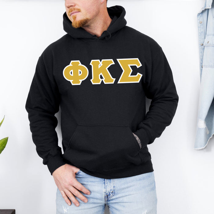 Phi Kappa Sigma Custom Twill Hooded Sweatshirt Phi Kappa Sigma Custom Twill Hooded Sweatshirt