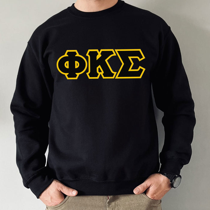 Phi Kappa Sigma Custom Twill Crewneck Sweatshirt Phi Kappa Sigma Custom Twill Crewneck Sweatshirt
