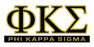 Phi Kappa Sigma Classic Sticker Phi Kappa Sigma Classic Sticker