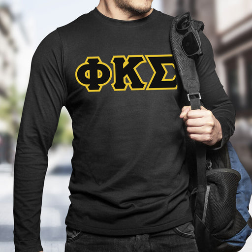 Phi Kappa Sigma Phi Kappa Sigma Lettered Long Sleeve Shirt