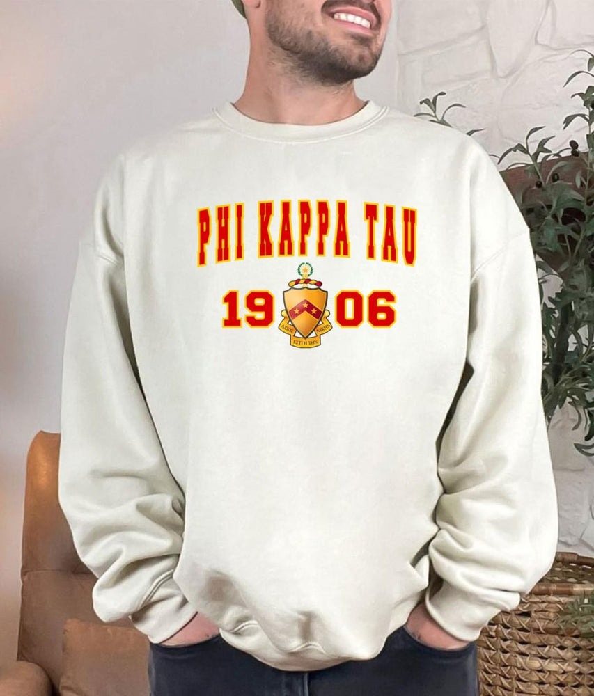 Phi Kappa Tau Athlete Crewneck Sweatshirt Phi Kappa Tau Athlete Crewneck Sweatshirt