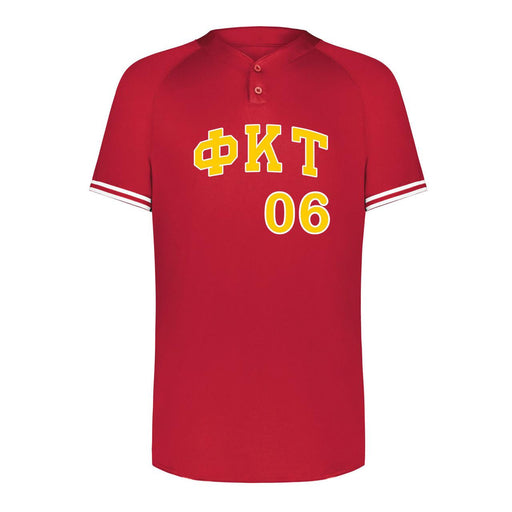 Phi Kappa Tau Phi Kappa Tau Cutter Henley Jersey